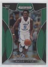 2019-20 Panini Prizm Draft Picks Green Prizm Nassir Little #90 2u3