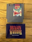Dragon Warrior - Nintendo NES  with manual | Authentic from personal collection