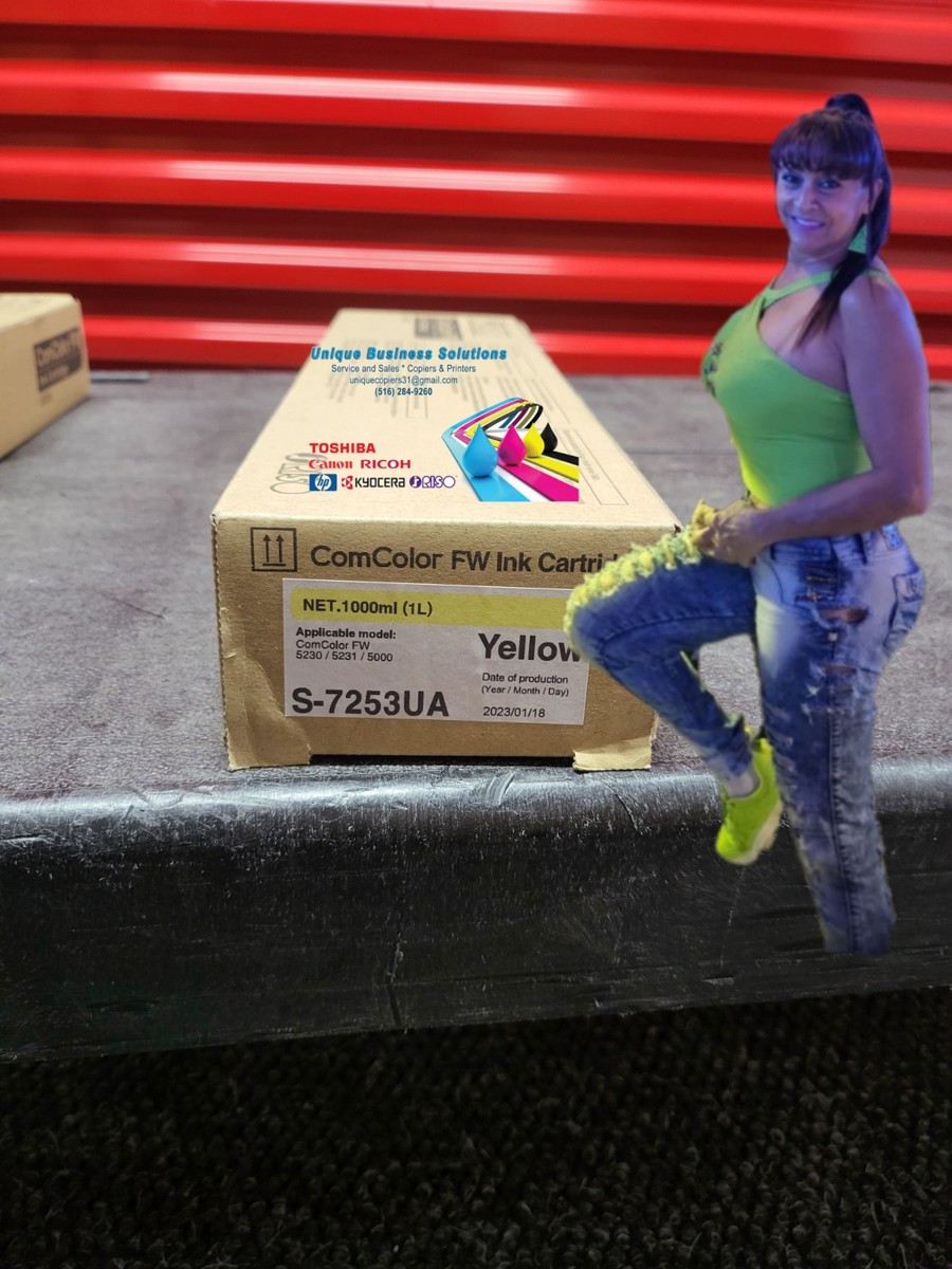 OEM Riso ComColor FW5000,FW5230,FW5231 Yel. Ink S-7253UA,S7253UA