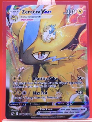 Zeraora VMAX GG42/GG70 Crown Zenith Alternate Art Ultra Rare