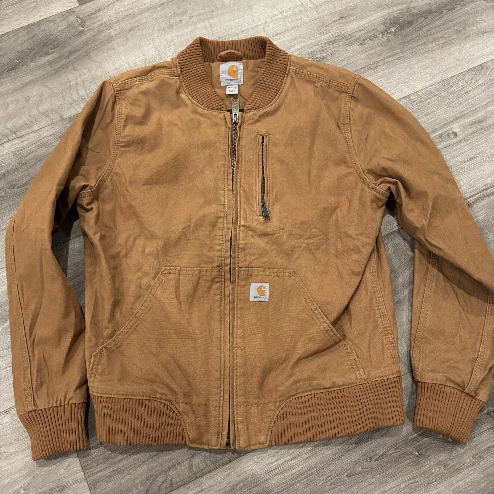 Carhartt Boys Medium 8-10 Bomber Light Work Jacket Rugged