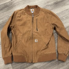 Carhartt Boys Medium 8-10 Bomber Light Work Jacket Rugged