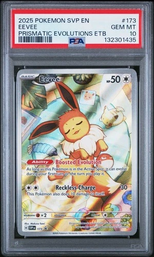 Eevee 173 Black Star Promo PSA 10