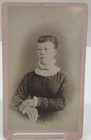 WOMAN - Vintage PHOTOGRAPH - CDV - listing #7985 — photo 1