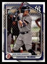 Enmanuel Tejeda 2024 Bowman Prospect 1ST ROOKIE RC #BP-103 New York Yankees (RC)