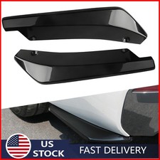 2pcs For Vw Accessories Rear Bumper Lip Diffuser Splitter Canard Protectors 2pcs For Vw Accessories Rear Bumper Lip Diffuser Splitter Canard Protectors