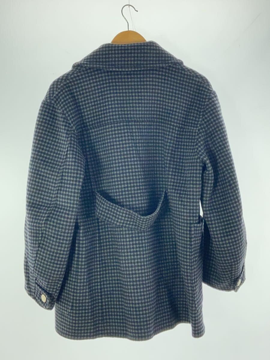 ALTRA TOMORROWLAND altro cappotto 36 lana grigio check 11 08 34 08101 23AW