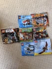 Sealed Lego Poly bag Lot Star Wars Harry Potter , Lord of the rings