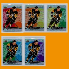 Sidney Crosby 2024-25 Upper Deck Allure Color Flow Complete set Full Rainbow