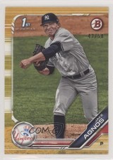 2019 Bowman Draft Gold 42/50 Jake Agnos #BD-72 0en0