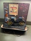 Vintage Pabst Blue Ribbon Beer Sign Car Jalopy Motorized Project Or Repair