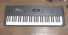 Yamaha SY55 Synthesizer Keyboard Workstation Tone Generator Tested Working Japan