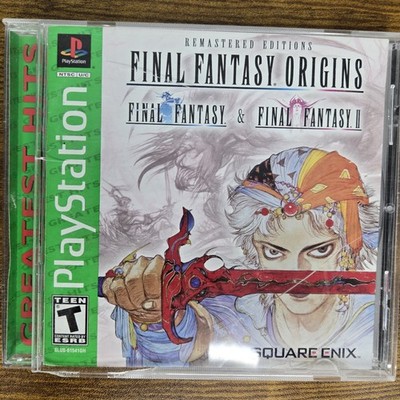Final Fantasy Origins (Final Fantasy I & II) PS1 Sony PlayStation 2003 Tested