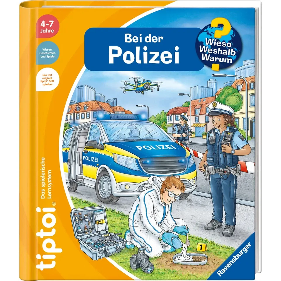 RAVENSBURGER Wieso? Weshalb? Warum? - tiptoi® Wieso? Weshalb? Warum? Bei der Polizei