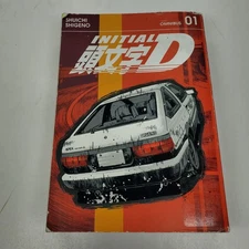 Initial D Omnibus 1 (Vol. 1-2) by Shuichi Shigeno Paperback Book English