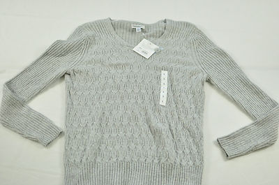 women's Croft & Barrow light gray sweater size xlarge MSRP $40 new very soft