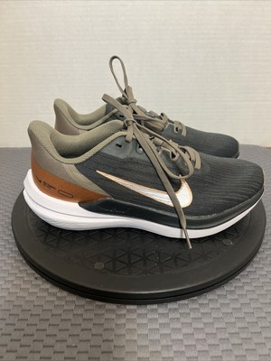 Nike Winflo 9 Women's Gray Metallic Copper Running Shoes US Size 6 DD8686