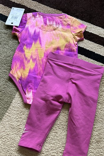 Juego de 2 piezas top y leggings para bebés niñas 3 meses nuevos con etiquetas - Imagen 3 de 7