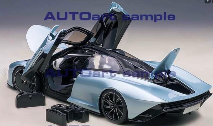 Autoart 1/18 McLAREN SPEEDTAIL Metal Diecast Model Car Collection Red/Blue gift