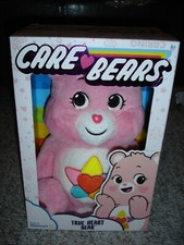 NEW Care Bears Pink True Heart Bear plush in box