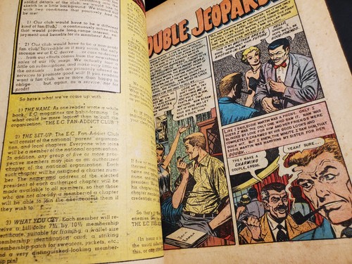 CRIME SUSPENSTORIES #20 3.0 OFF-WHITE EC COMICS 1954 - Picture 11 of 13