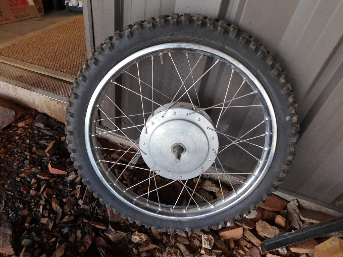 MAICO 1968 GS 360 PARTS BIKE + Spare Ft. Wheel Vintage MX