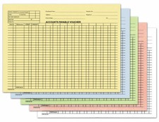 Accounts Payable Forms 9 x 12 Envelopes Gener...