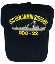 USS BENJAMIN STODDERT DDG-22 HAT USN NAVY SHIP DESTROYER CHARLES F ADAMS CLASS