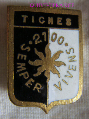 INSIGNE DE SKI Champvert 58300 Collection - Antiquité - Art