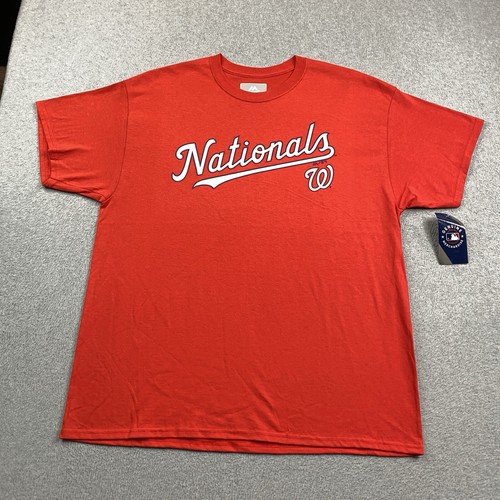 Maillot Majestic Youth Washington Nationals – Blanc – Taille L – Neuf Avec étiquettes
