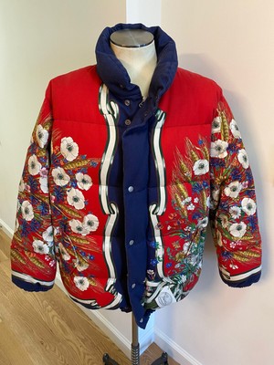 gucci red puffer jacket