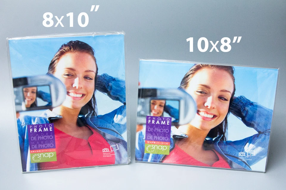Standing Acrylic Photo Frame Lot | 8x10 / 10x8 / 7x5 / 6x4 / 5x3.5 | Free S&H ! - Image 2 of 4