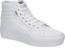 Vans Filmore Hi Platform True White Canvas Size 10 Women