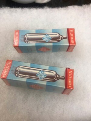 Telefunken ECC808 Sealed One Pair | eBay