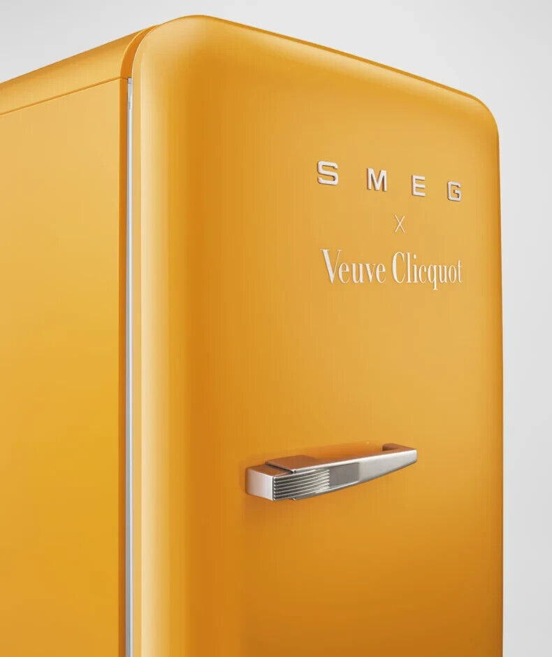 Smeg x Veuve Clicquot FAB28 Retro-Style Refrigerator | eBay