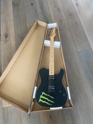 コンポーネントSCHECTER MONSTERTONE + ダンカンSTL-1 Schecter Diamond Series PT Monster Energy Solid Body
