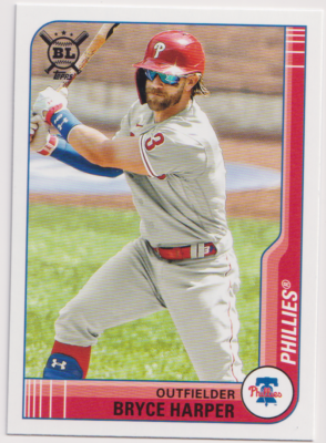 ハーパー メジャーリーグ フィリーズ フィラデルフィア 公式 mlb 2021 Topps Big League #137 Bryce Harper Philadelphia Phillies | eBay