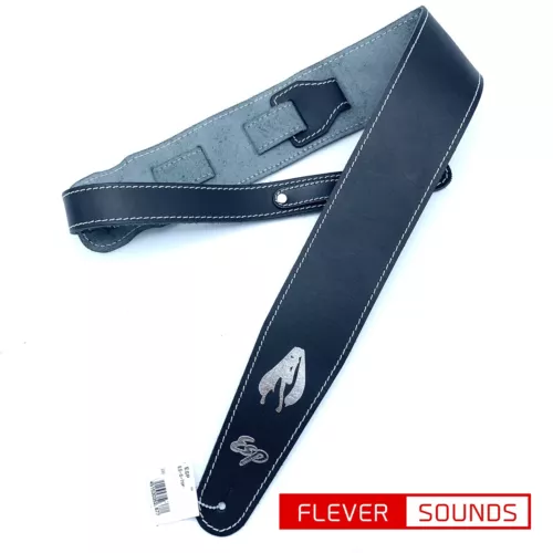 ESP ES-S-70 Miku Hatsune Model Leather Guitar Strap Black Genuine Products