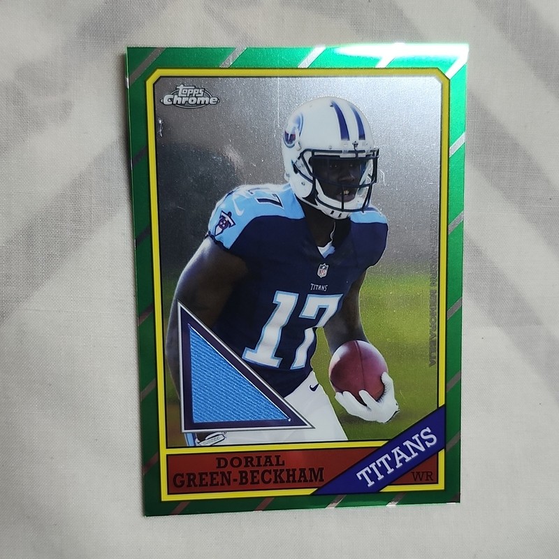 Topps 2015 Chrome Dorial Green-Beckham Titans 60th WM Relic RC #T60R-DG