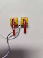 Q/24 SCALE DOUBLE YELLOW SIMPSON DRAG CHUTE