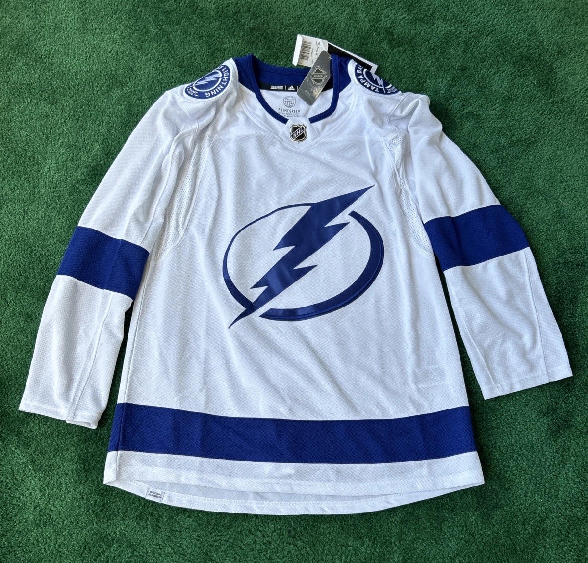 NHL Adidas Tampa Bay Lightning Away Authentic Hockey Jersey GT5621