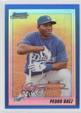 2010 Bowman Chrome Prospects Blue Refractor 8/150 Pedro Baez #BCP190 0a1