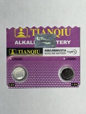 2 Pack AG6 LR920 SR920W 370 371A G6 SR69 BUTTON CELL BATTERY WATCH LIGHTER Hg0 