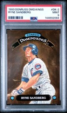 1993 DONRUSS DIAMOND KINGS #DK-2 RYNE SANDBERG PSA 9