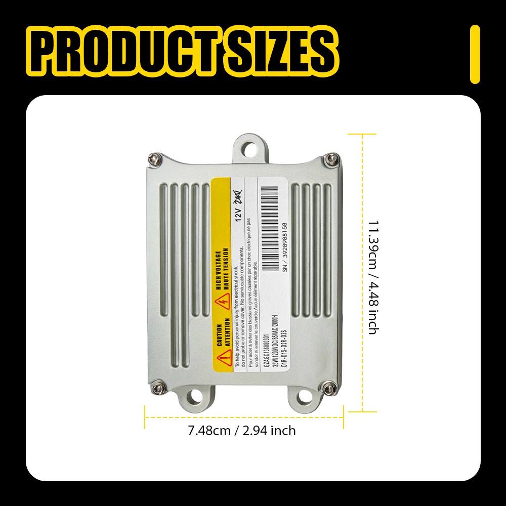 Aston Martin Vantage 2009-2011 Front Headlight ballasts 2 pcs P/N 93235016