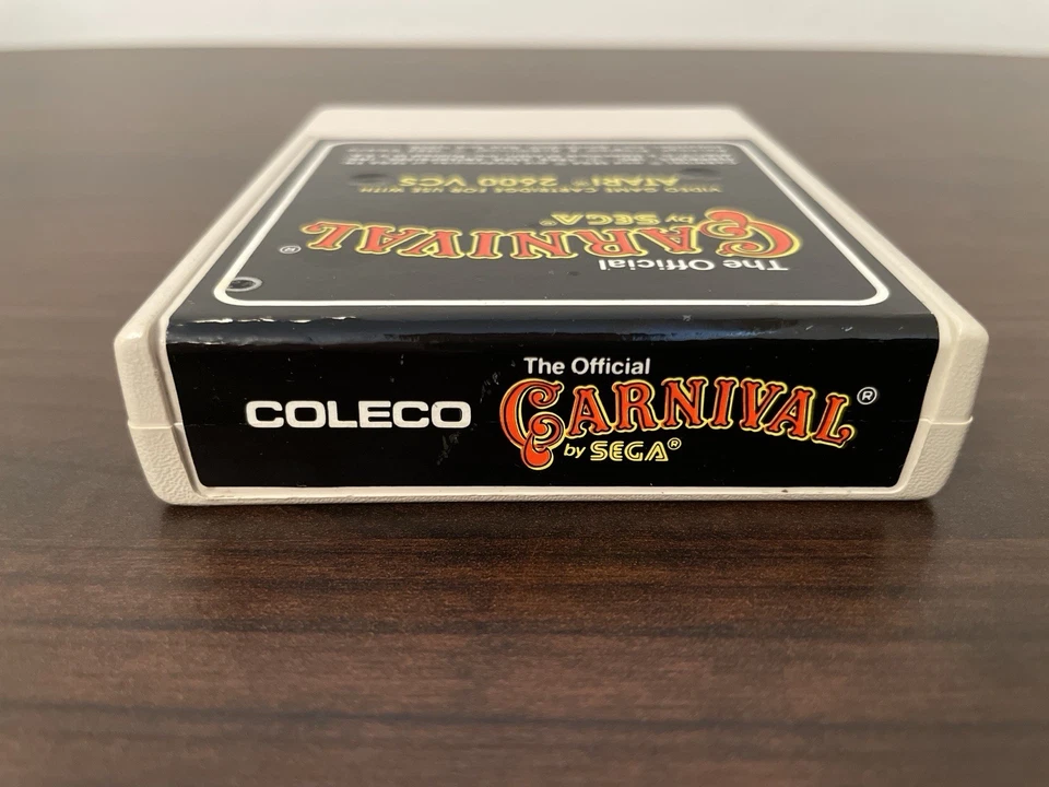 Carnival from Sega / Coleco, Atari 2600, 1982 Authentic, Cartridge Only, Tested. - Image 2 of 4