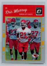 2016 Donruss Optic #116 Eric Murray RC Rookie Holo Kansas City Chiefs