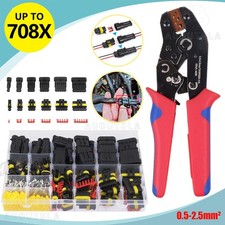 708x AMP Superseal Stecker Sortiment Kabelsteckser Set 1 2 3 4 5 6 polig Kfz Pkw