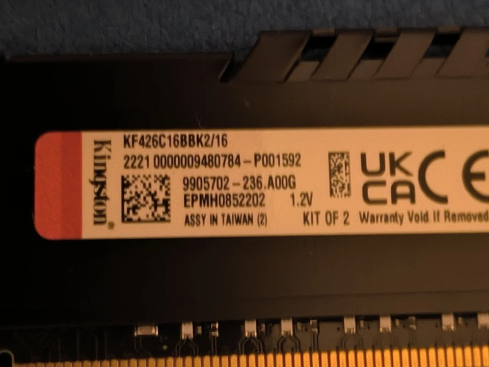 16GB DDR4 Kit ( 2 X 8 GB ) - Bild 2 von 2