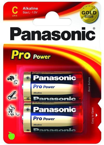 6 x Panasonic C Size Pro Power Alkaline Batteries LR14 MN1400 MX1400 Exp 2030 - Image 7